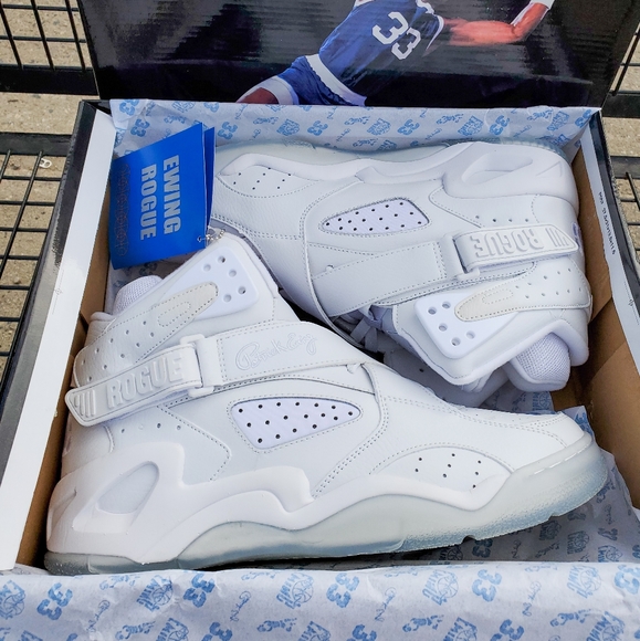 Patrick Ewing - NEW in box - Rogue - Tooth fairy/Ice/Whiteout - High top sneaker - Picture 5 of 10